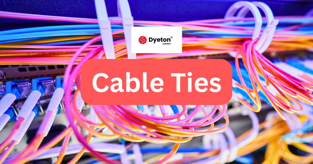 Cable Ties for Wires, Cables, Harnesses, and Hoses